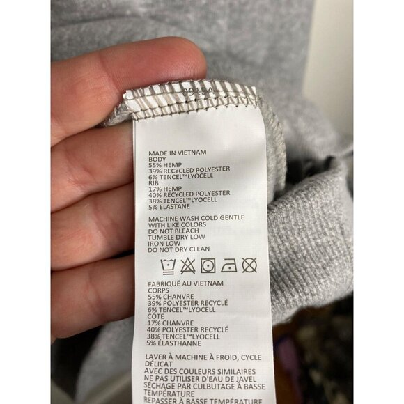 PrAna Cardiff Soft Fleece Crewneck Sweatshirt XLarge Heather Grey MSRP $110 - Picture 5 of 6